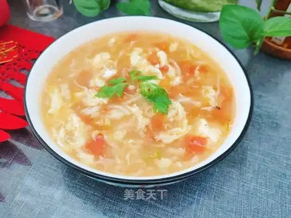 Tomato egg paste
