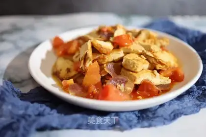 Sausage burns tofu