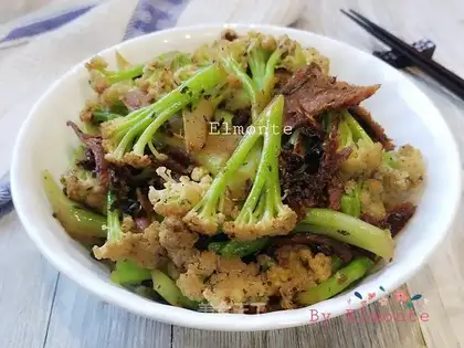 The beanfish fried flowers