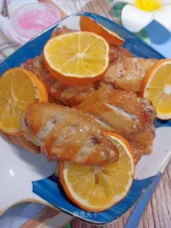 Lemon roast chicken wings