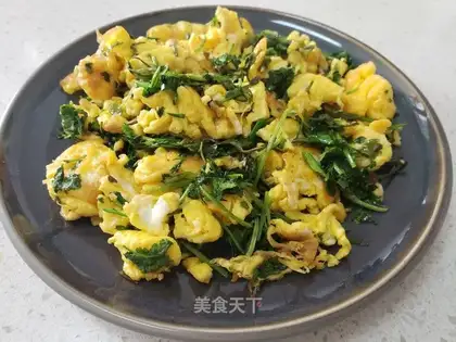 Quillow fried duck eggs