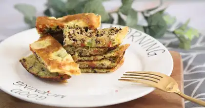 quinoa eggcake