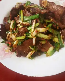 Spicy pig tongue