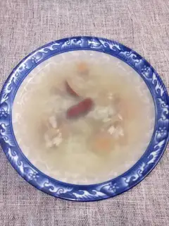 "Red-tree gin and sweet soup."