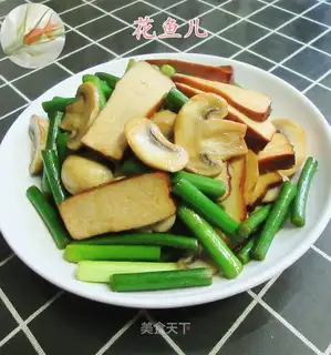 Garlic mushroom fried fragrance