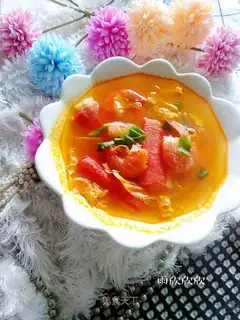 Cheese and shrimp soup