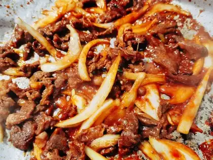 Homemade beef