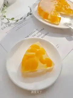 Homemade orange jelly