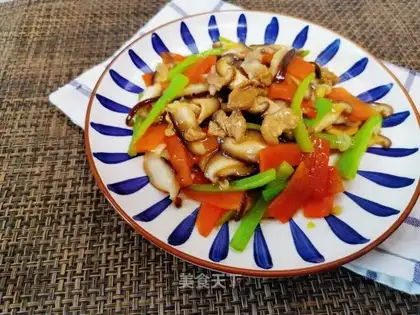 Fries of mushrooms