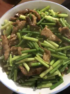 Garlic meat