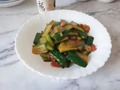 cucumber chop