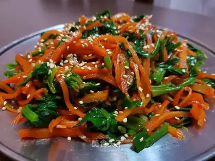 Carrot spinach