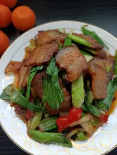 Garlic meat
