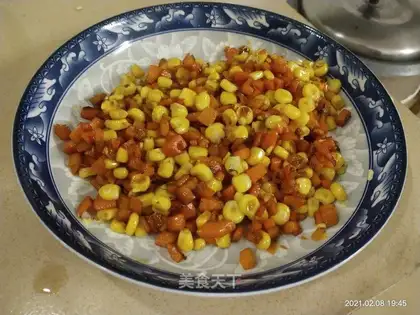 Carrot and corn
