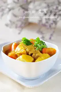 Curried beef brisket
