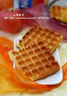 Cake version of waffles