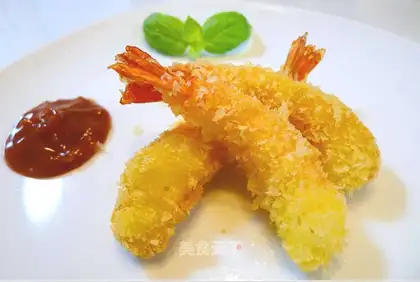 Japanese fried prawns