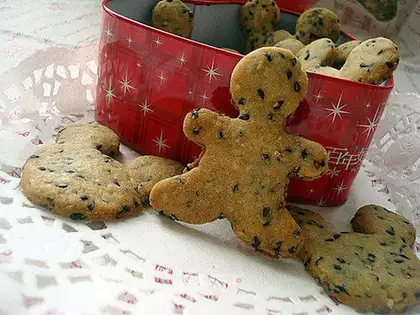 Sesame cartoon cookies