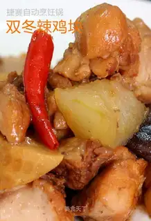 Double winter spicy chicken diced