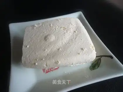 Homemade tofu