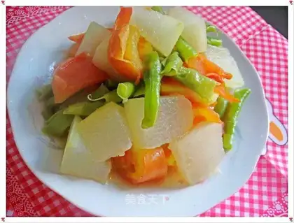 Winter melon mixed vegetables