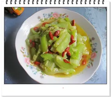 wolfberry towel gourd