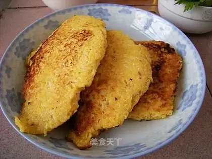 shredded radish egg cake