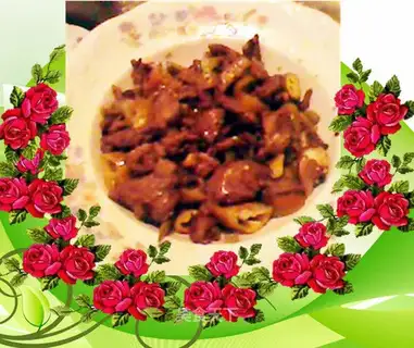 stir-fried chicken liver