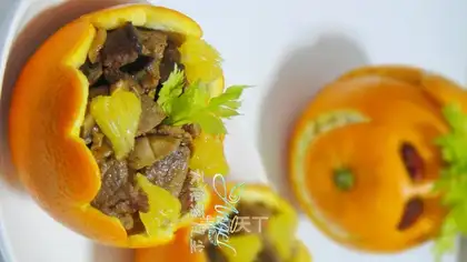 Beef fillet with mushroom