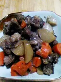 Radish and beef brisket pot