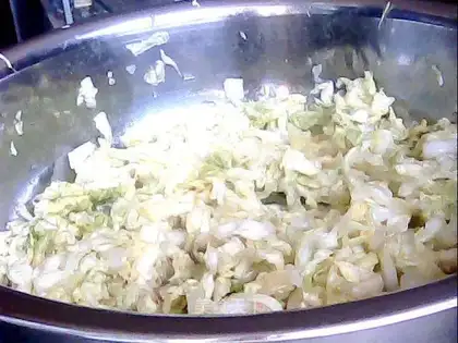 Cold cabbage