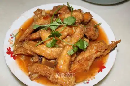 Sweet and sour fish nuggets