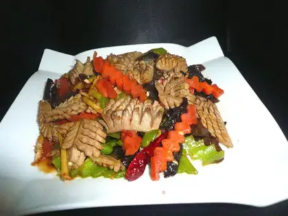 stir-fried kidney flower