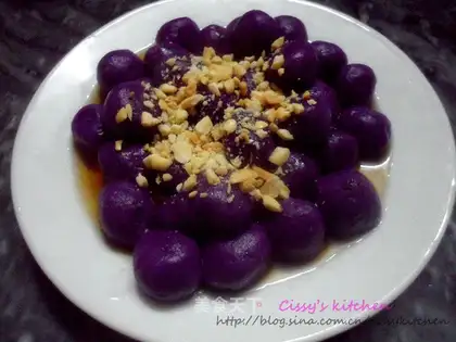 Don't throw away purple sweet potatoes