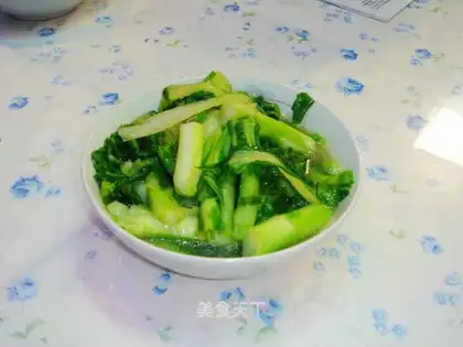 stir-fried cabbage moss