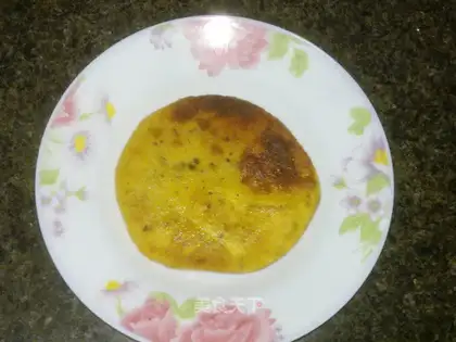 Pumpkin bean paste cake