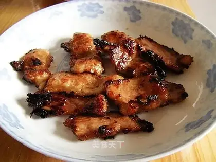 fried pork slices