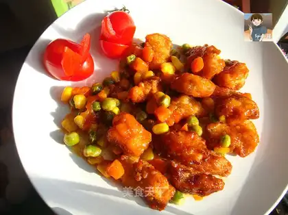 Assorted salmon rice grains