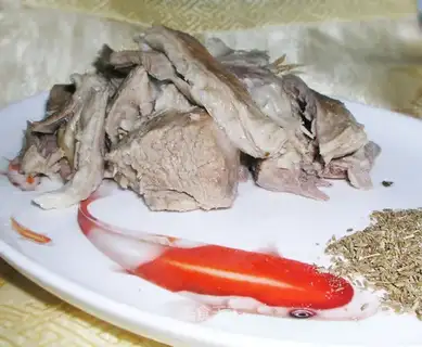 Grilled mutton
