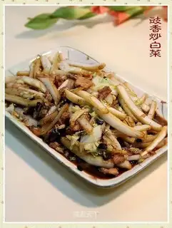 stir-fried cabbage with soy sauce