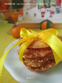 Sesame shortcake