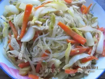 stir-fried vermicelli