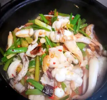 Spicy octopus