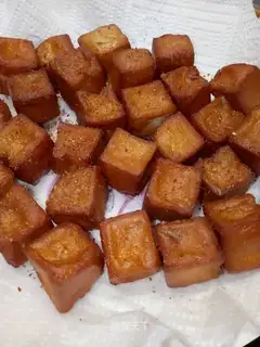 Fried fish tofu