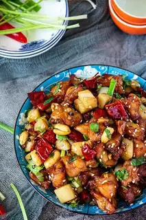 Spicy chicken crumbs