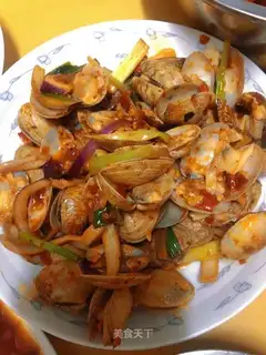 Pop-fried clams
