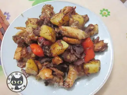 Potato chicken