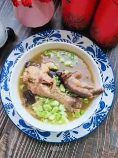 Chicken soup for mushrooms