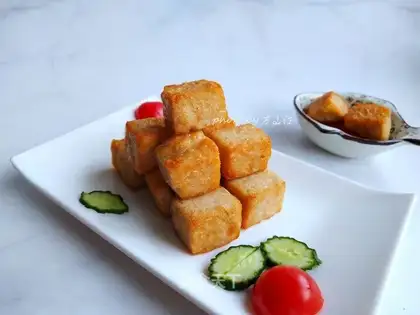 Homemade tofu