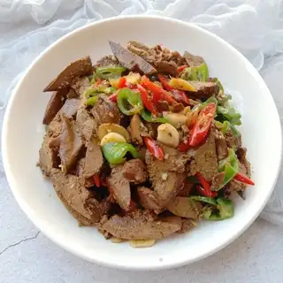 Spicy chicken liver